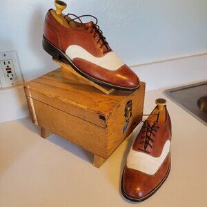 Florsheim Shoe Co. Suede Spectator 1950's